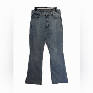 Old Navy Light Blue Higher High-Rise Flare Jeans